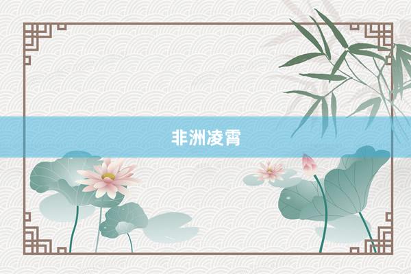非洲凌霄