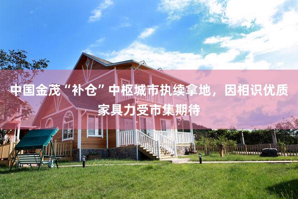 中国金茂“补仓”中枢城市执续拿地，因相识优质家具力受市集期待